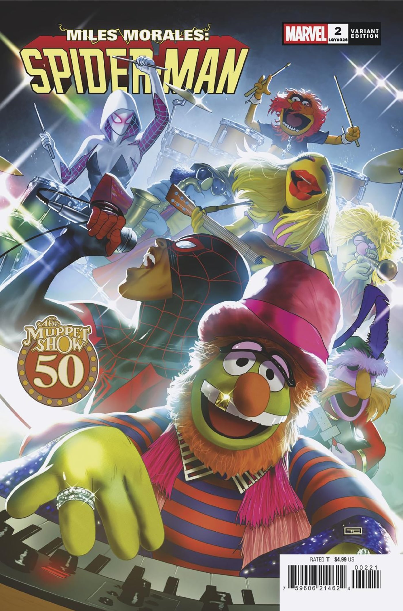 Miles Morales: Spider-Man #2 Taurin Clarke Muppets Variant SHIPS 9/23/26
