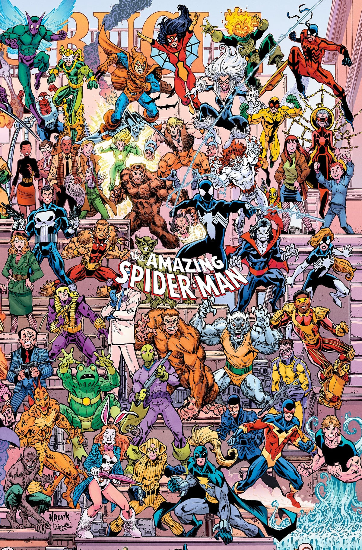 Amazing Spider-Man #1001 Todd Nauck 4-Part Connecting Legacy SHIPS 10/14/26