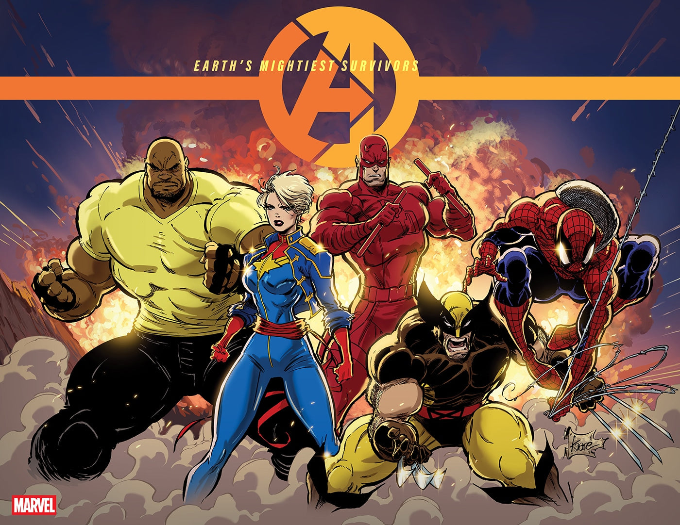 Avengers #1 Kaare Andrews Wraparound Variant SHIPS 11/4/26