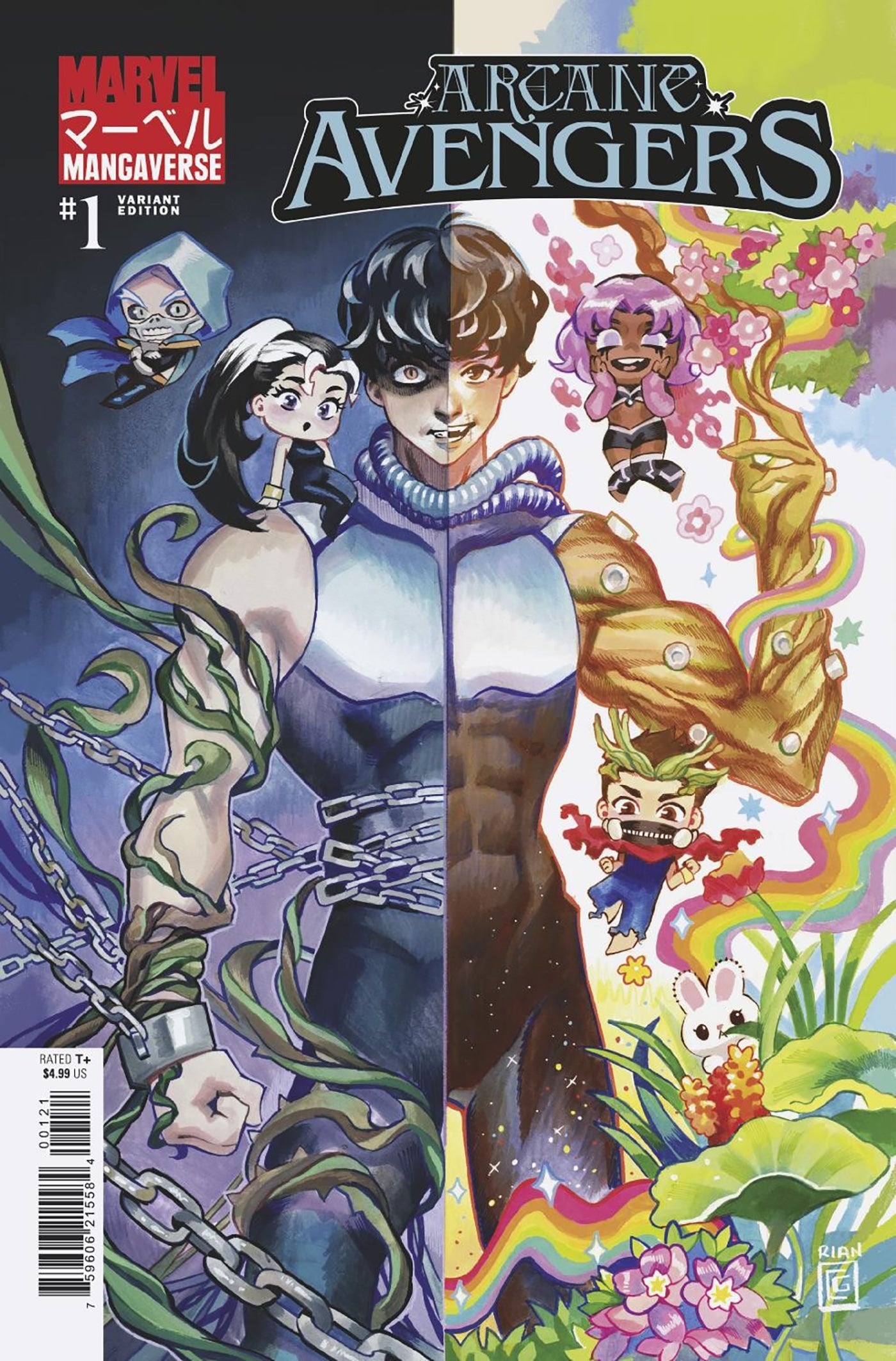 Marvel Mangaverse: Arcane Avengers #1 Rian Gonzales Variant SHIPS 9/16/26