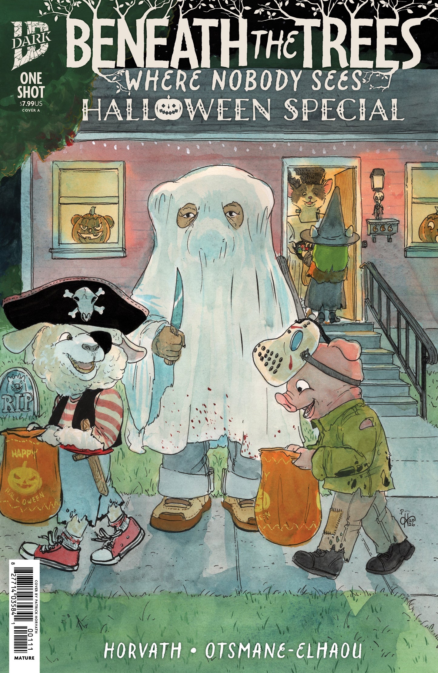 Beneath the Trees Where Nobody Sees Halloween Special Cover A SHIPS 10/7/26