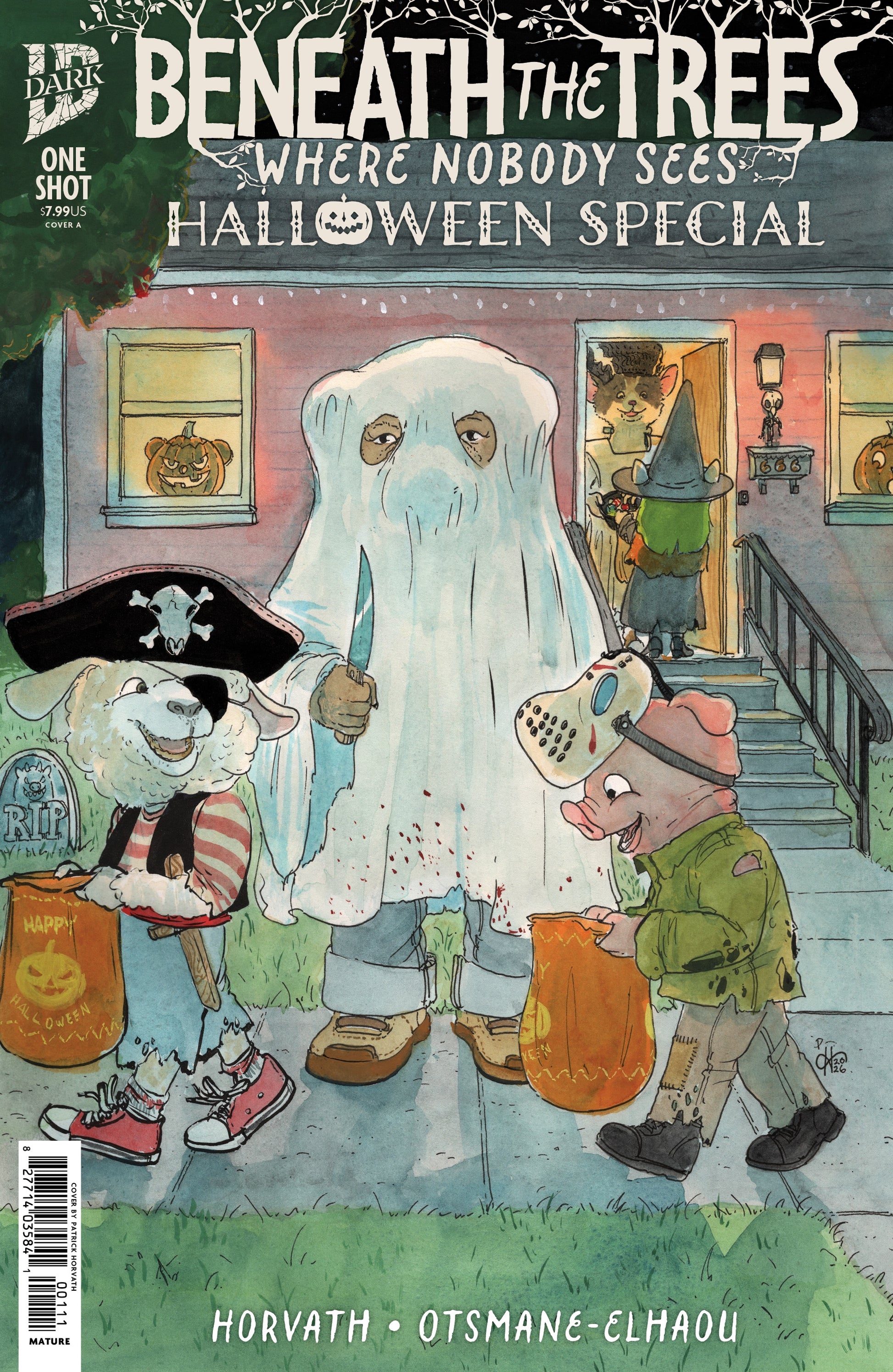 Beneath the Trees Where Nobody Sees Halloween Special Cover A SHIPS 10/7/26