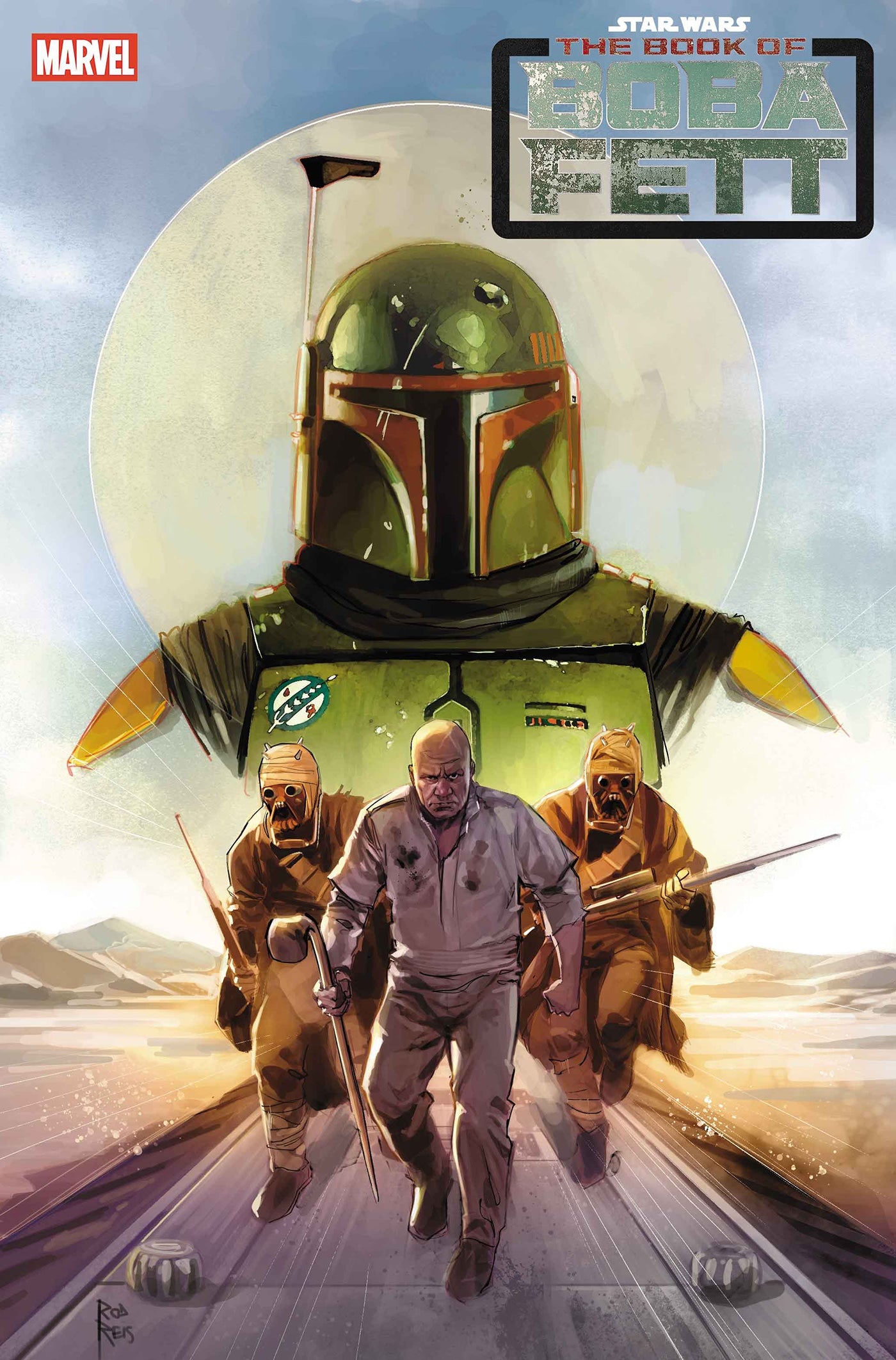 Star Wars: The Book Of Boba Fett #2 Rod Reis Variant SHIPS 9/23/26
