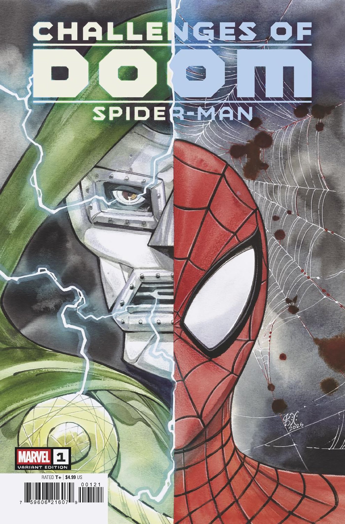 Challenges Of Doom: Spider-Man #1 Peach Momoko Variant SHIPS 9/9/26