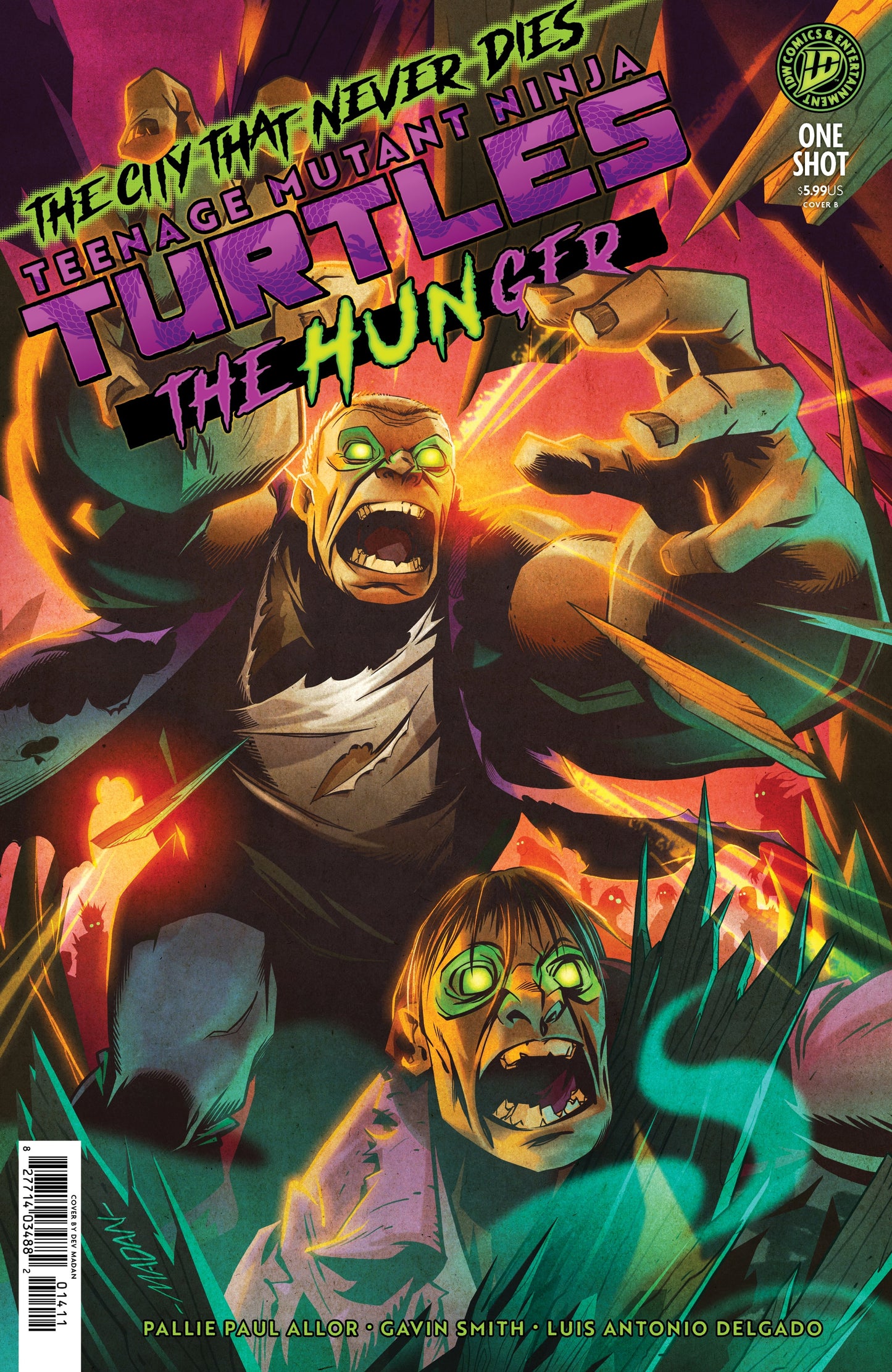 Teenage Mutant Ninja Turtles: The Hunger Variant B SHIPS 9/30/26