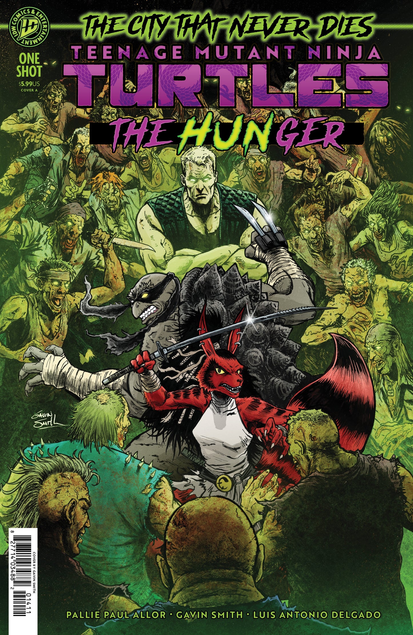 Teenage Mutant Ninja Turtles: The Hunger Cover A SHIPS 9/30/26