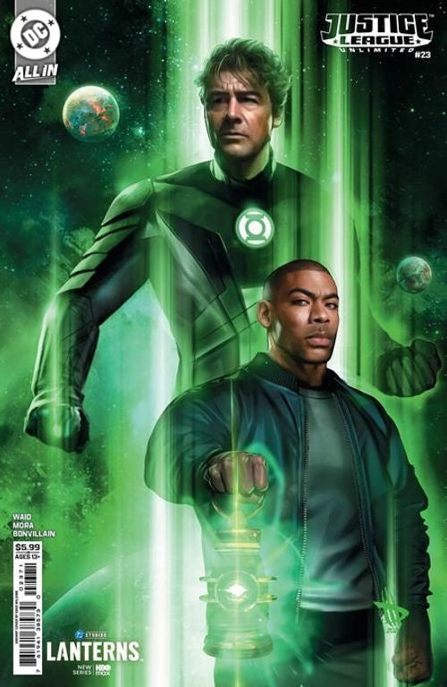 Justice League Unlimited #23 Cvr G Dave Wilkins Lanterns SHIPS 9/23/26