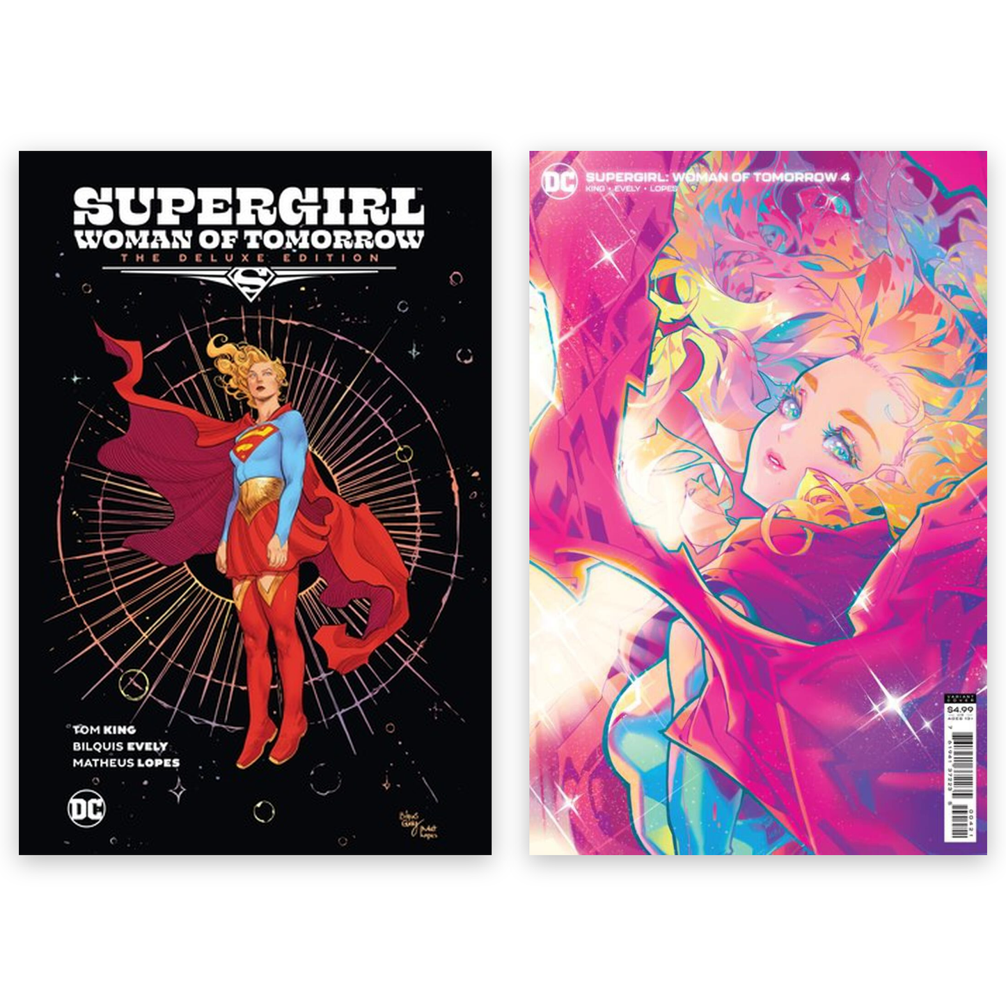 Supergirl Woman of Tomorrow Deluxe HC + Bonus Rose Besch #4 Variant